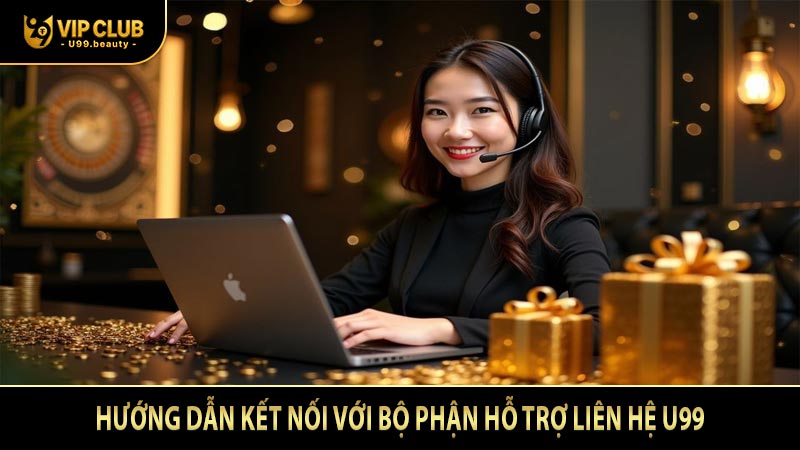 Hướng dẫn kết nối với bộ phận hỗ trợ liên hệ U99
